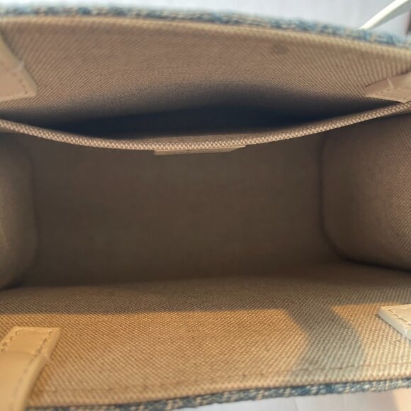 Givenchy Mini G Tote Shopping Bag In 4G Washed Denim - NWT - Picture 8 of 11